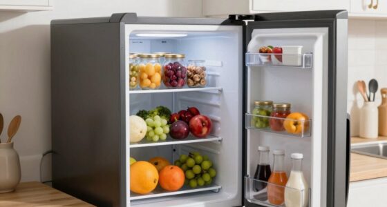 proper mini fridge food storage