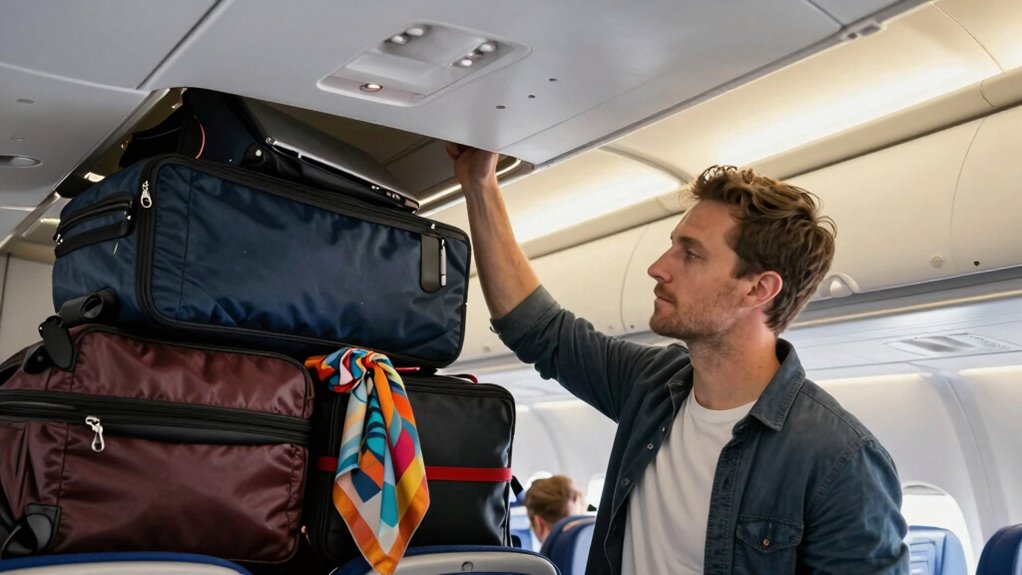 smart packing prevents overhead stress