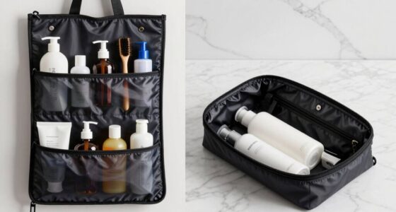 travel friendly toiletry organization