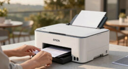 Epson Workforce Pro WF-4834 Wireless All-in-One Printer $100 + Free S&H