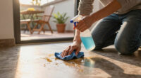 Help! Vinyl floor(?) needs cleaning