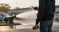 Water cannon fired in latest disorder after Belfast knife attack
