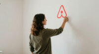 Airbnb guests check into their rental to find startling discovery on wall