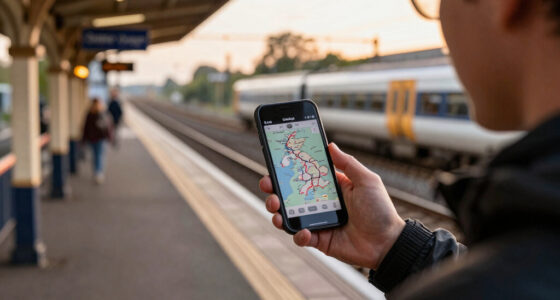 Real-time Map Of Great Britain's Rail Network
