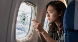 Ryanair Window Broken