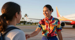 Southwest Flight Attendant Hawaii