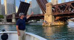 Chicago River Bridge Gets Stuck After Lifting For Boat To Pass - AP News