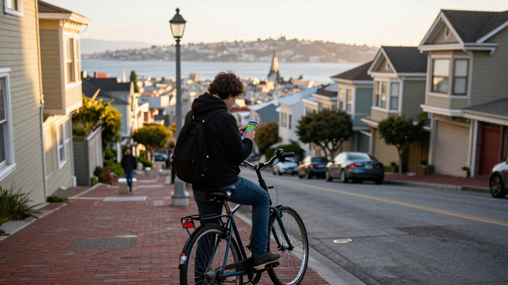 Find The Flattest Route Between Any Two Points In SF